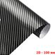 Купить Карбоновая пленка 2D с микроканалами 1.52 м х 100 мм Глянец Черно-Белая (CL-2DCF-04) 62385 Карбоновая пленка универсальная 3D 5D 7D - 1 фото из 7
