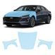 Купити Антигравійна захисна бронеплівка за лекалами для Hyundai Sonata DN8 2019-2022 - капот і передні крила 105079 Модельні лекала захисних плівок для Hyundai