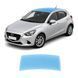 Buy Pre-cut paint protection film for Mazda Mazda2 DJ 2014-2019 - roof area 106534 Model-specific paint protection film patterns for Mazda