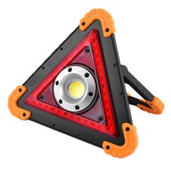 Купить Знак аварийный+LED W837-COB+36SMD RED, 2x18650/4xAA, ЗУ microUSB 24030 Знаки Аварийные, молоток для разбития стекла