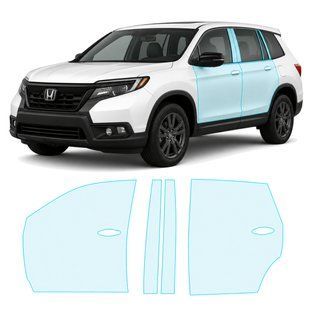 Buy Pre-cut paint protection film for Honda Passport III 2019-2021 - doors and windows pillars 104749 Model-specific paint protection film patterns for Honda