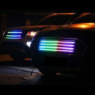 Купить Подсветка решетки радиатора 8400RGB 4*60cm (Box) 8781