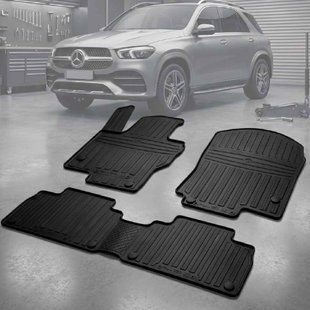 Купить Автомобильные коврики в салон для Mercedes-Benz W167 GLE 2018- 4 шт 29563 Коврики для Mercedes-Benz