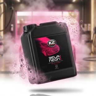 Купити Активна піна для миття K2 Bela Pro Neon піна рожева Полуниця 5 лірт (D0155/K20802) 101318 Піна Активна Концентрати Шампуні