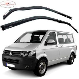 Купити Дефлектори вікон вітровики HIC для Volkswagen T5- T6 2003- вставні Оригінал (VW02-IN) 60356 Дефлектори вікон Volkswagen