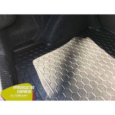 Купить Автомобильный коврик в багажник Volkswagen Polo Sedan 2010- / Резино - пластик 42451 Коврики для Volkswagen