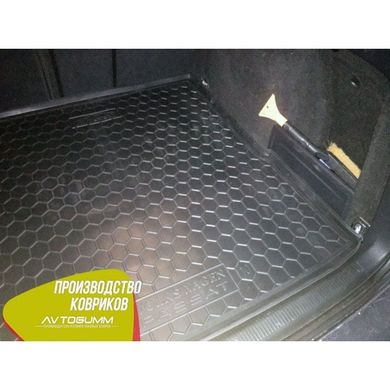Купить Автомобильный коврик в багажник Volkswagen Passat B6 2005- / B7 2011- (Universal) / Резиновый (Avto-Gumm) 27713 Коврики для Volkswagen