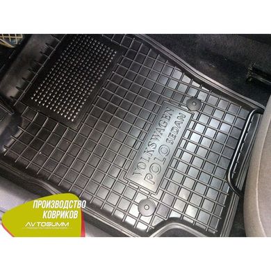 Купити Водійський коврик в салон Volkswagen Polo Sedan 2010- (Avto-Gumm) 27588 Килимки для Volkswagen