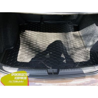 Купить Автомобильный коврик в багажник Volkswagen Polo Sedan 2010- / Резино - пластик 42451 Коврики для Volkswagen