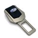Купить Заглушка ремня безопасности с логотипом Subaru Темный хром 1 шт 39488 Заглушки ремня безопасности - 1 фото из 6