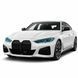 Купить Антигравийная защитная бронепленка по лекалам для BMW 4 Series Gran Coupe G26 2021- оптика (фары и ПТФ) 102118 Модельные лекала защитных пленок для Bmw