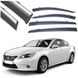 Купить Дефлекторы окон ветровики Benke для Lexus ES 2013-2018 Молдинг Нержавейка 3D (BLXES1323-W/S) 71047 Дефлекторы окон Lexus - 1 фото из 6