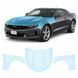 Купить Антигравийная защитная бронепленка по лекалам для Chevrolet Camaro VI facelift 2019-2024 - капот и передние крылья 103687 Модельные лекала защитных пленок для Chevrolet