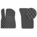Buy Front eco-leather floor mats for Audi Q7 (4M) 2015-2019 2 pcs (Rombus) 68626 Floor mats for Audi