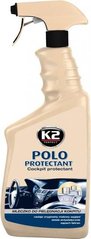 Купить Полироль торпеды молочко K2 Polo Black 770 мл Оригинал (K417) 36392 Полироль торпеды спрей