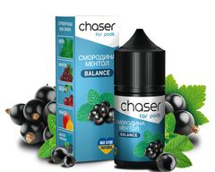 Купить Chaser жидкость 30 ml 50 mg Смародина с ментолом 66517 Жидкости от Chaser