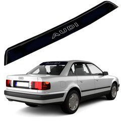 Купить Cпойлер заднего стекла козырек для Audi 100 C4 / A6 1990-1997 Прилегает к стеклу 3М скотч Voron Glass 67301 Спойлеры на заднее стекло
