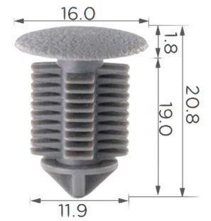 Buy Clip Renault 7703077107 (C1309) 74146 Nail type fastener