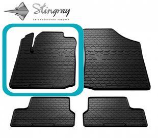 Купить Водительский коврик в салон для Citroen C3 I 2002-2009 30503 Коврики для Citroen