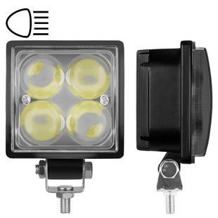 Купити LED фара Brevia Sport Далеке світло 10-30V 12W 880Lm Алюмінієвий корпус IP68 (10602QLX1) 87064 Додаткові LЕD фари