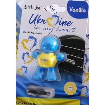 Купить Ароматизатор на дефлектор Little Joe I LOVE UKRAINE Ваниль (LO260) 58208 Ароматизатор на обдув