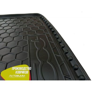 Купити Автомобільний килимок в багажник Fiat 500L 2013- / Гумовий (Avto-Gumm) 28599 Килимки для Fiat