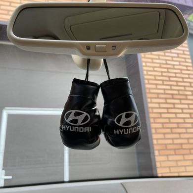 Купити Підвіска боксерські рукавички Hyundai Чорні 40141 Іграшки в авто