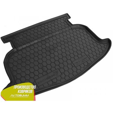Купити Автомобільний килимок в багажник Geely Emgrand (EC7-RV) 2012 - Hatchback / Гумовий (Avto-Gumm) 28165 Килимки для Geely