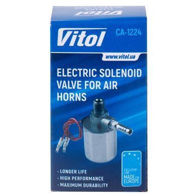 Купить Клапан для пневмосигналов Vitol 12V 24V (CA-1224) 91424 Сигналы 12V воздушные - компрессор - клапан