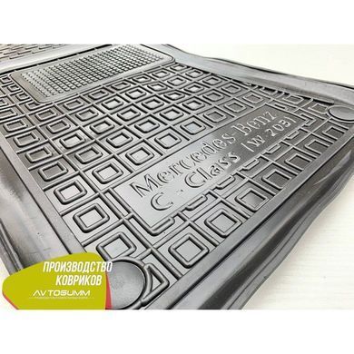 Buy Driver's mat for Mercedes C (W203) 2000-2006 (Avto-Gumm) 27031 Floor mats for Mercedes-Benz