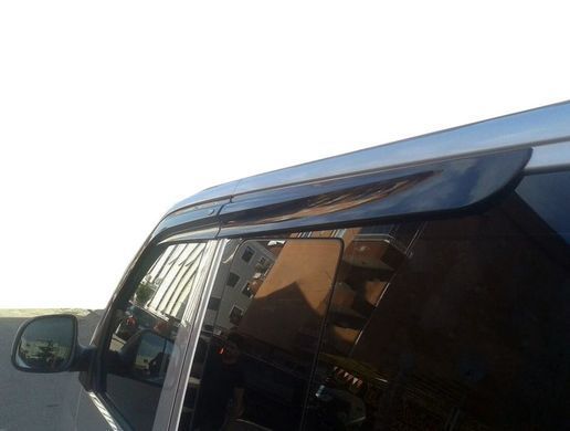 Buy Volkswagen T-5/T6 4D 2003-2018 Window Deflectors with SunPlex Tape 4 pc (SP-S-18) 96519 Window deflectors for Volkswagen