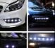Купить LED Дневные ходовые огни ДХО глазки врезные D23 мм 1.5W 12V (SOB 2smd) Белые 2 шт 8620 Дневные Ходовые Огни (ДХО) - 4 фото из 5