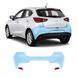 Buy Pre-cut paint protection film for Mazda Mazda2 DJ 2014-2019 - rear bumper 106527 Model-specific paint protection film patterns for Mazda