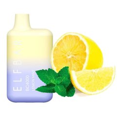 Купить Elf Bar BC4000 POD 5% Оригинал Lemon Mint Мята Лимон (Подзаряжаемый) 44664 Одноразовые POD системы