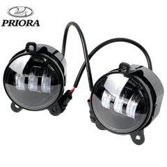 Купить LED Противотуманные фары для Priora (Приора) 2170-2173 2 шт (HPG-106) 63434 Противотуманные фары модельные Иномарка