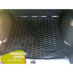 Купити Автомобільний килимок в багажник Peugeot 308 2008 - Універсальний (5 місць) / Гумовий (Avto-Gumm) 29029 Килимки для Peugeot