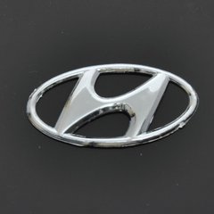 Купити Емблема Hyundai Accent скотч 80х41 мм 21524 Емблеми на іномарки