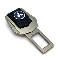 Купити Заглушка ременя безпеки з логотипом Mitsubishi Темний хром 1 шт 39490 Заглушки ременя безпеки
