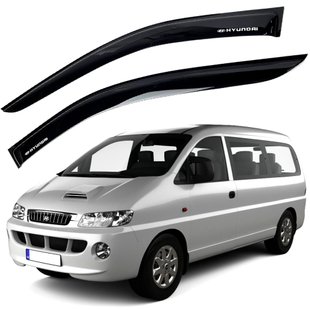 Купить Дефлекторы окон ветровики Hyundai H1 1997- 2007 Voron Glass 60211 Дефлекторы окон Hyundai