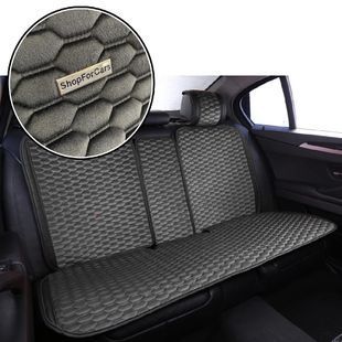 Купити Накидка на заднні сидіння Алькантара Palermo Premium Чорний-Чорний кант 1 шт 79486 Накидки для сидінь Premium (Алькантара)