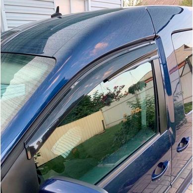 Купить Дефлекторы окон ветровики Volkswagen Caddy 2004-2020 перед скотч SunPlex (SP-S-10) 63287 Дефлекторы окон Volkswagen