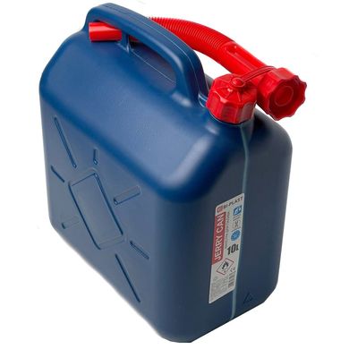 Купити Каністра 10л Пластик HDPE Щільна Для Нафти Продуктів З Лійкою (BP-310) 57416 Каністри