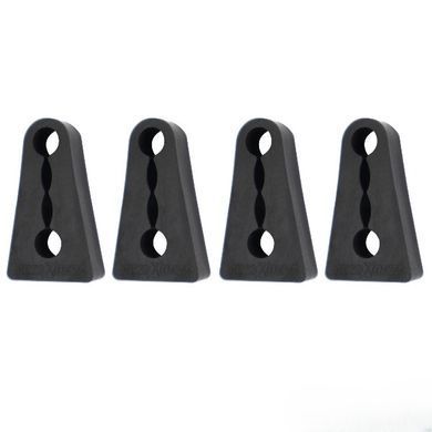 Buy BMW Black Door Lock Stop, 17x10x1cm, Rubber, 4 pcs (damper) 96245 Trending product
