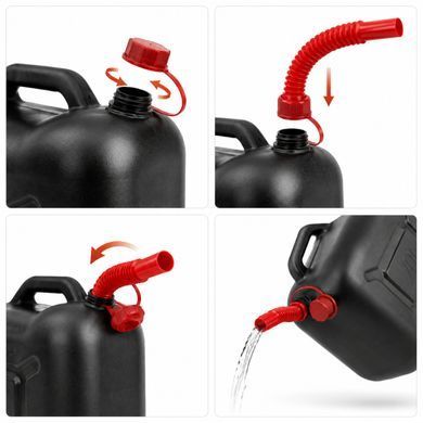 Buy 5L HDPE Plastic Canister for Oil Products with a Watering Can (KAN001) 110863 Canisters