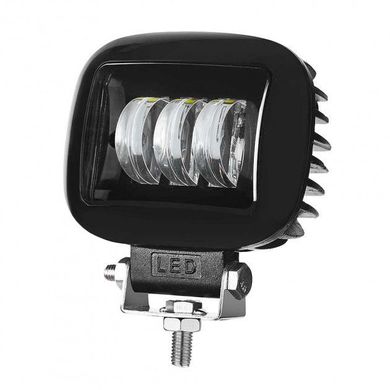 Купити Світлодіодна додаткова LED фара Квадратна 120х100х60 mm / 30W / 10Wх3 / 10-30V / 1 шт 9032 Додаткові LЕD фари