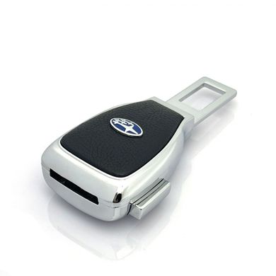 Купити Заглушка перехідник ременя безпеки з логотипом Subaru 1 шт 9827 Заглушки ременя безпеки