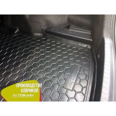 Купити Автомобільний Килимок в багажник Toyota Corolla 2013-2019 / Гумо - пластик 42403 Килимки для Toyota