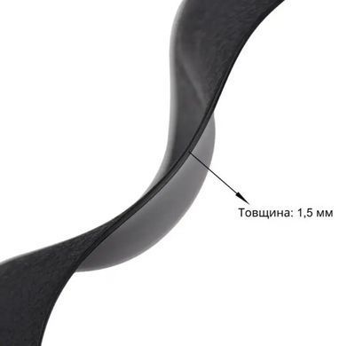 Buy Steering wheel cover L &Oslash; 38-46 cm silicone width 85 mm Texture Leather Black (No. 968) 90929 Steering Wheel Covers