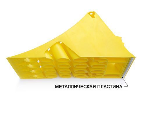 Купить Башмак противооткатный - грузовой TIR (467x225x198) LOKHEN DIN 76051/E53 24983 Упоры под колеса