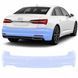 Buy Pre-cut paint protection film for Audi A6 C8 2018-2022 - rear bumper 101505 Model-specific paint protection film patterns for Audi
